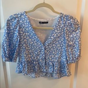 Zara Printed Top